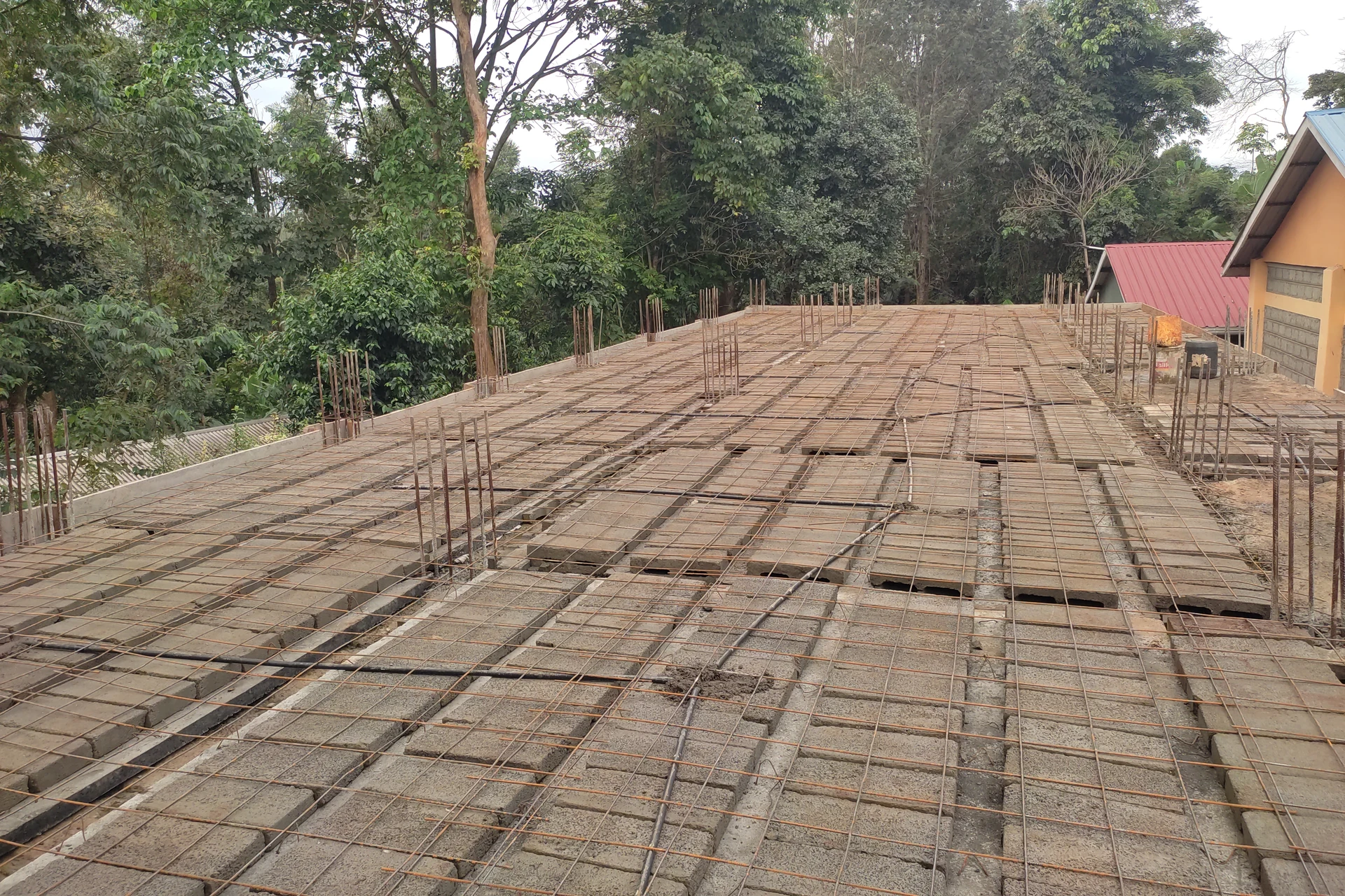 Lighthouse Academy Classroom Block Construction